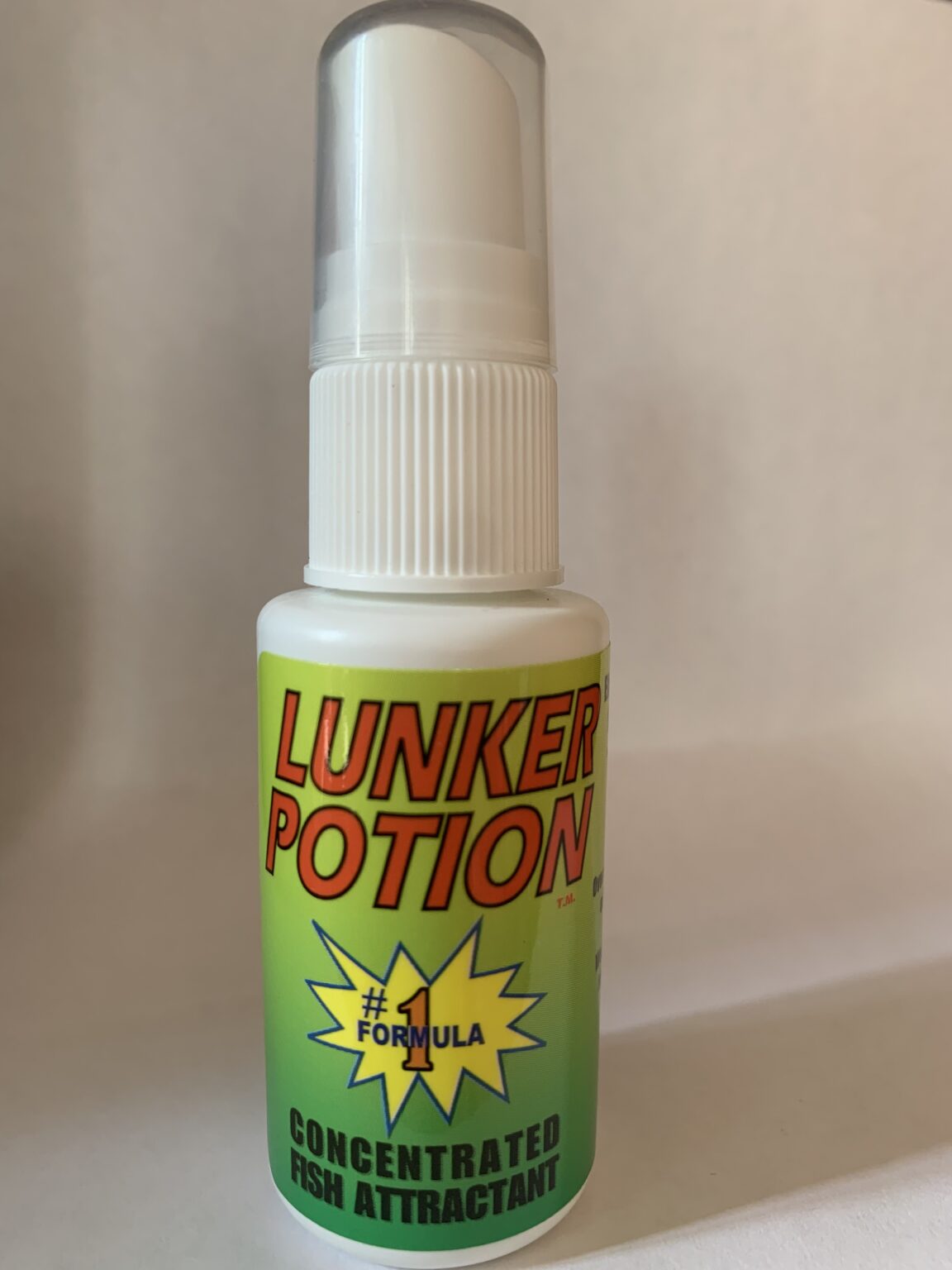 A bottle of lunker potion is shown.